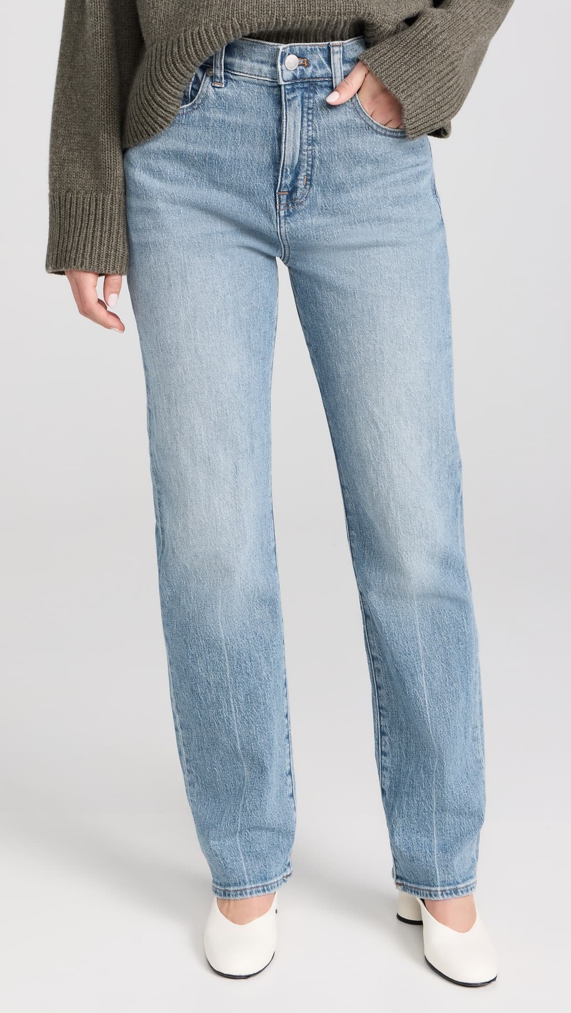 The '90s Straight Jeans In Rondell Wash: Crease Edition - Image 1