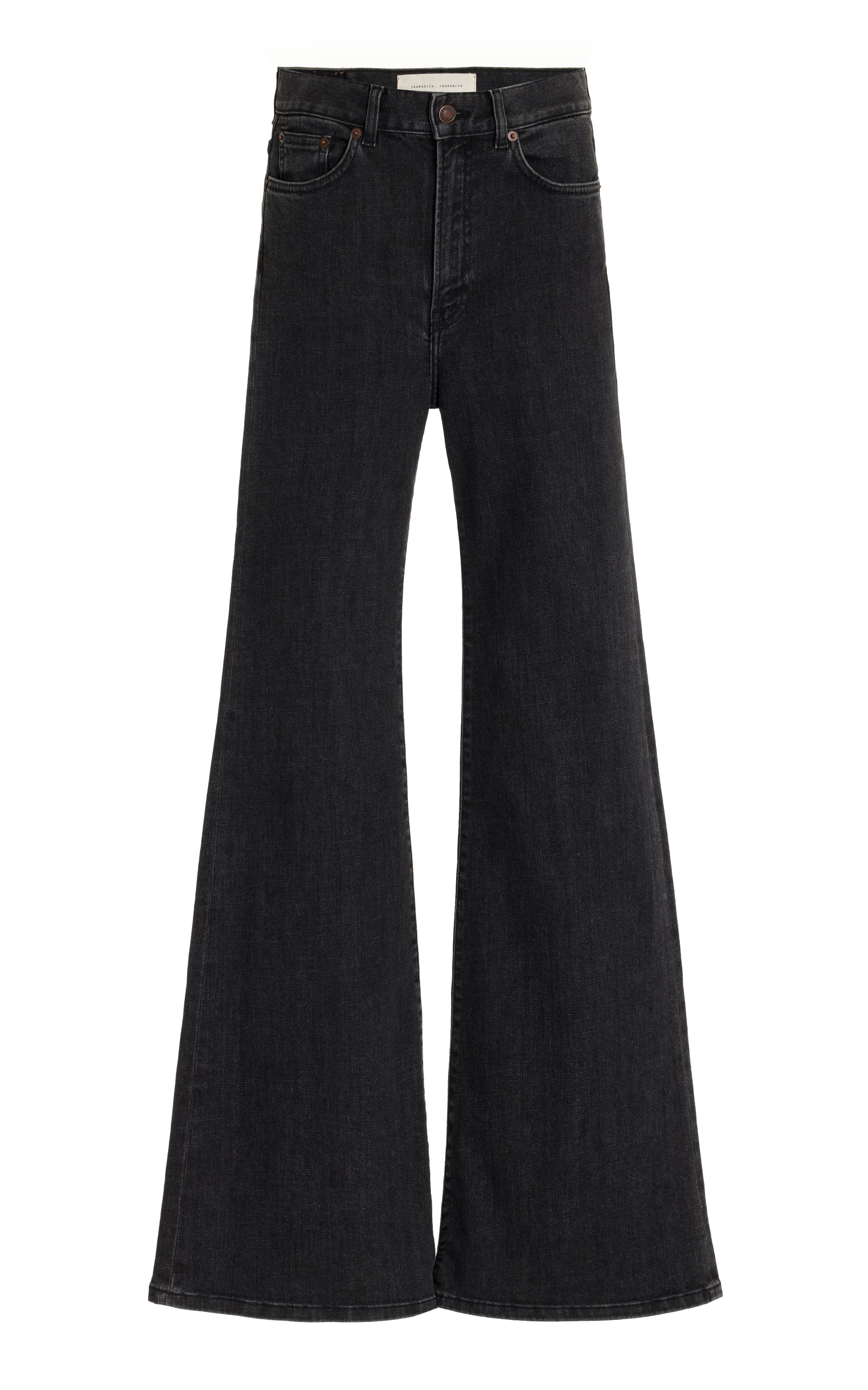 Fuji Stretch High-Rise Super Flared Jeans - Image 1