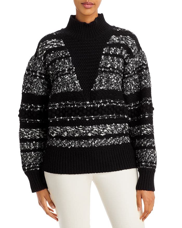 Alpaco Chunky Mockneck Sweater - Image 2