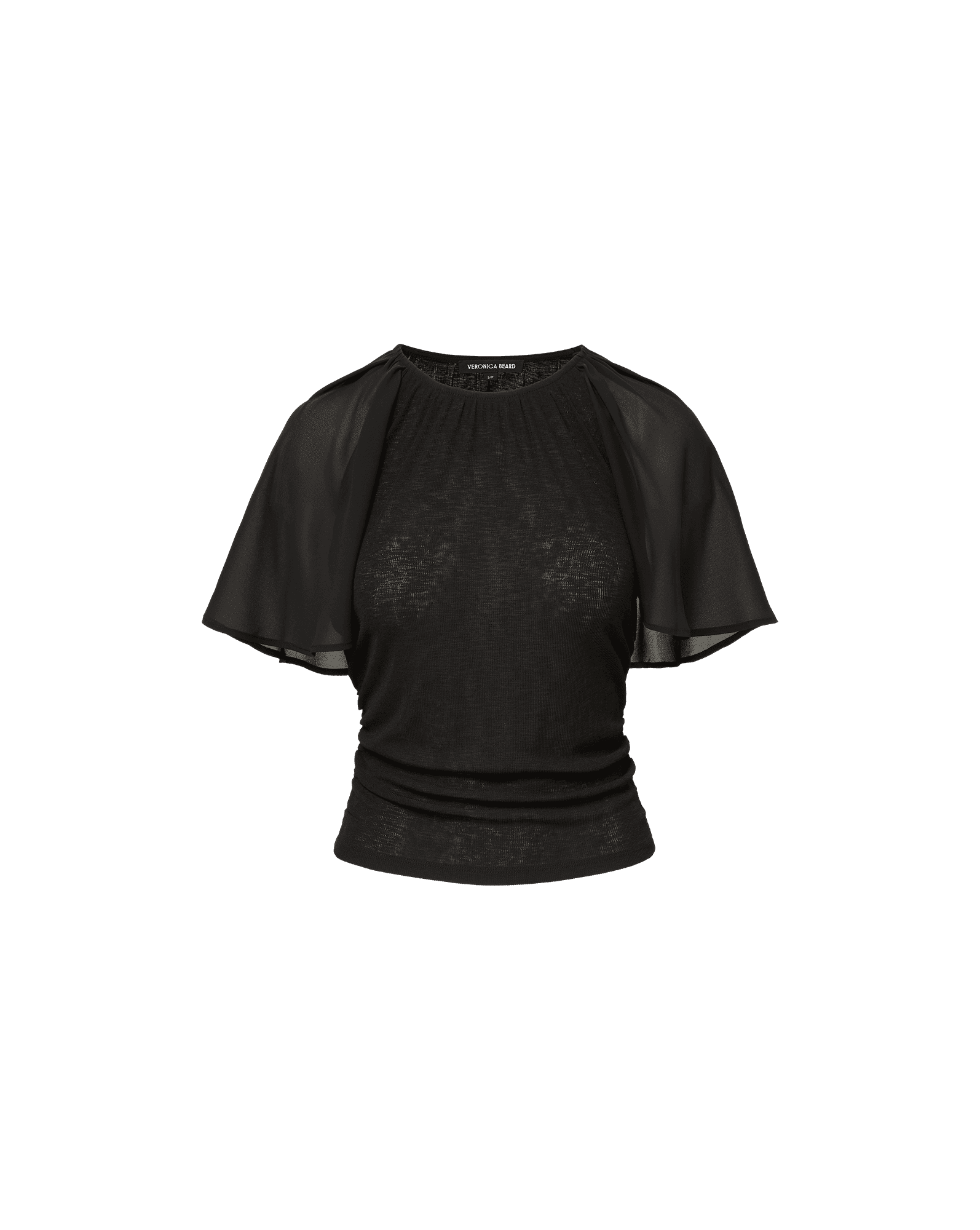 Arisa Chiffon-Sleeve Blouse - Image 1