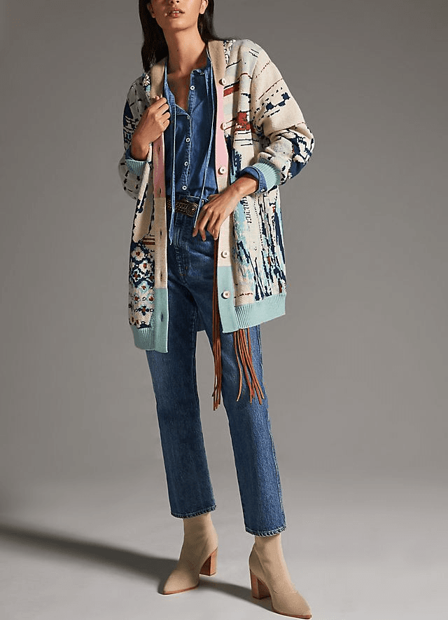 Scenic Sweater Coat - Image 1