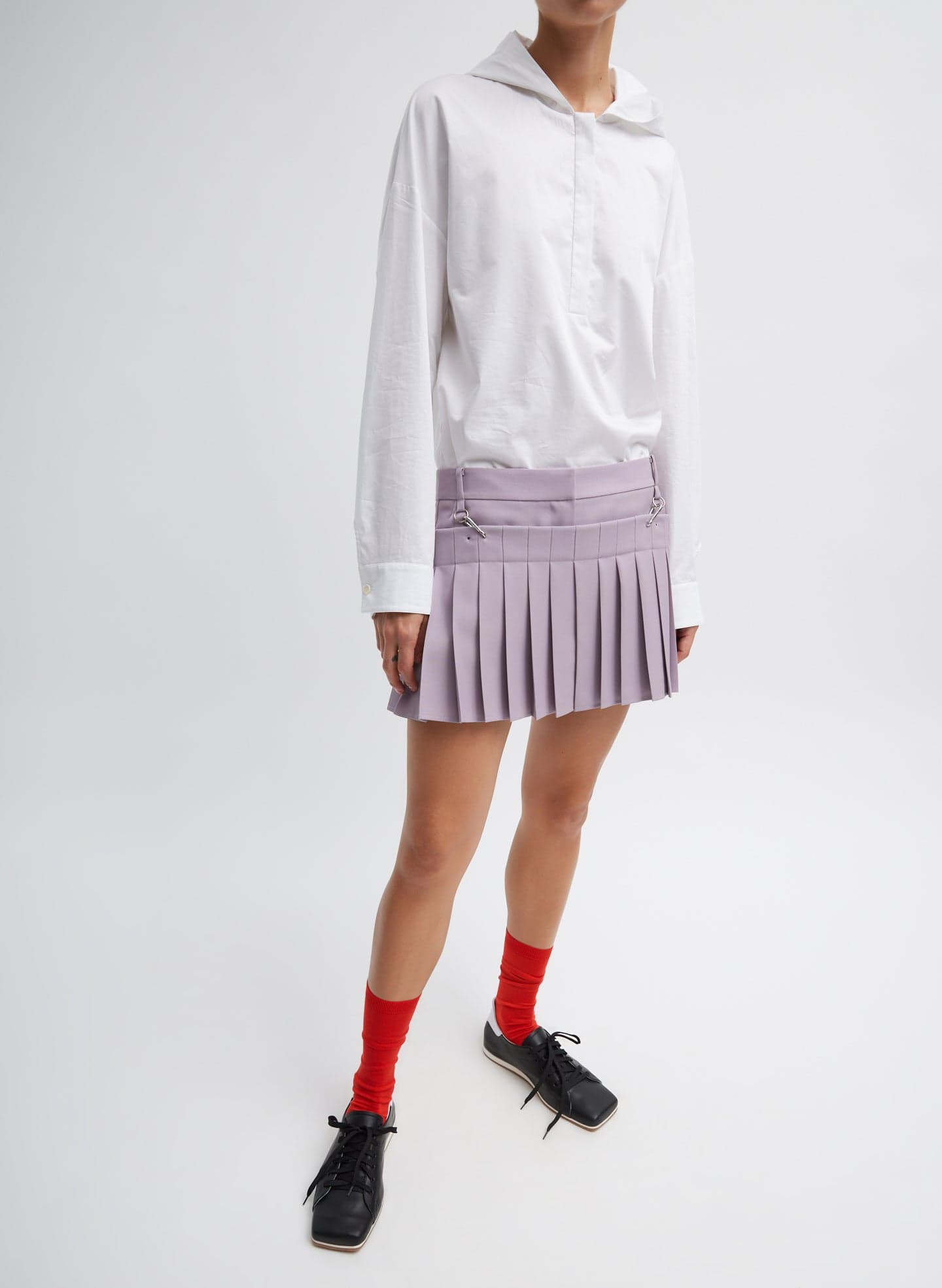 Grain De Poudre Convertible Pleated Short - Image 1