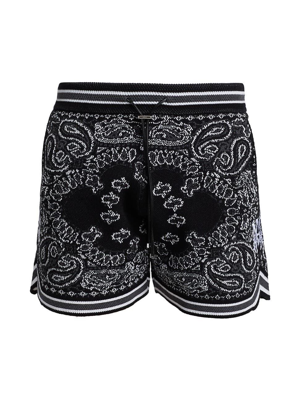 Drawstring Bandana-Print Shorts - Image 2