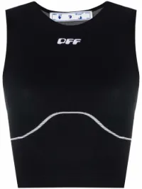 Logo-Print Crop Top - Image 2