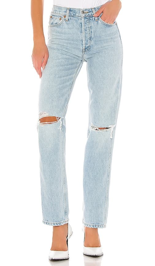 Originals High Rise Loose In Bleach Destroy - Image 1