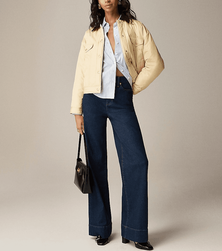 High-Rise Denim Trouser Jean - Image 2