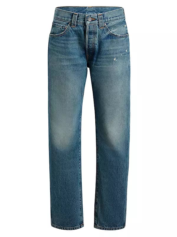 Callum High-Rise Straight-Leg Jeans - Image 2