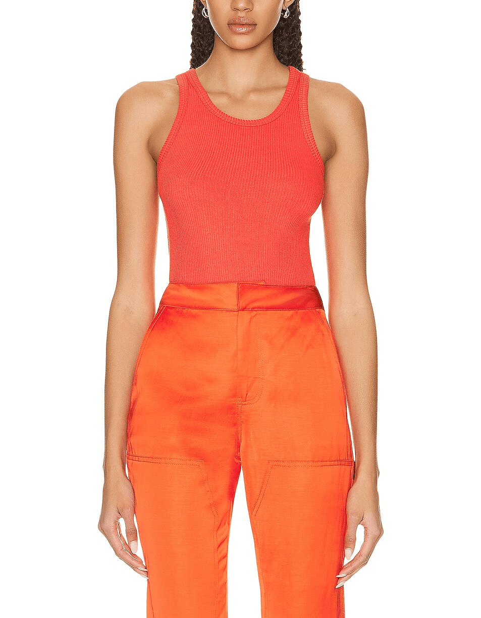 Sablynjameela Tank Top In Persimmon - Image 2