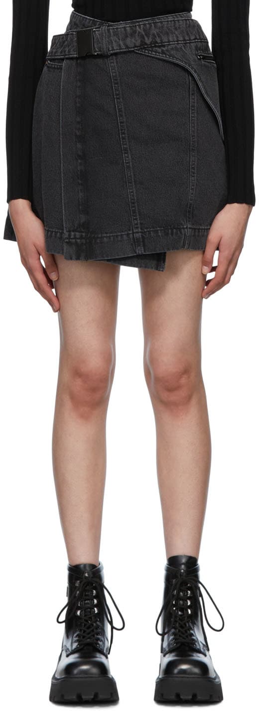 gray jenna miniskirt - Image 1