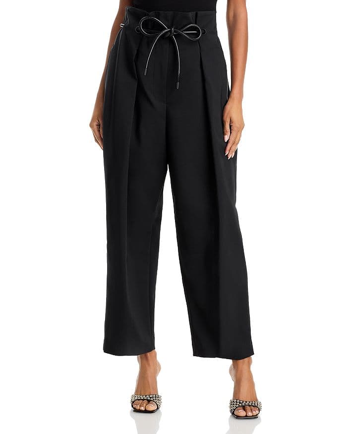 Origami Wide Leg Pants - Image 1