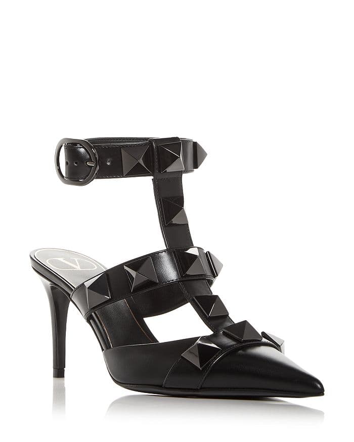 Women's Ankle Strap Pumps - Image 1