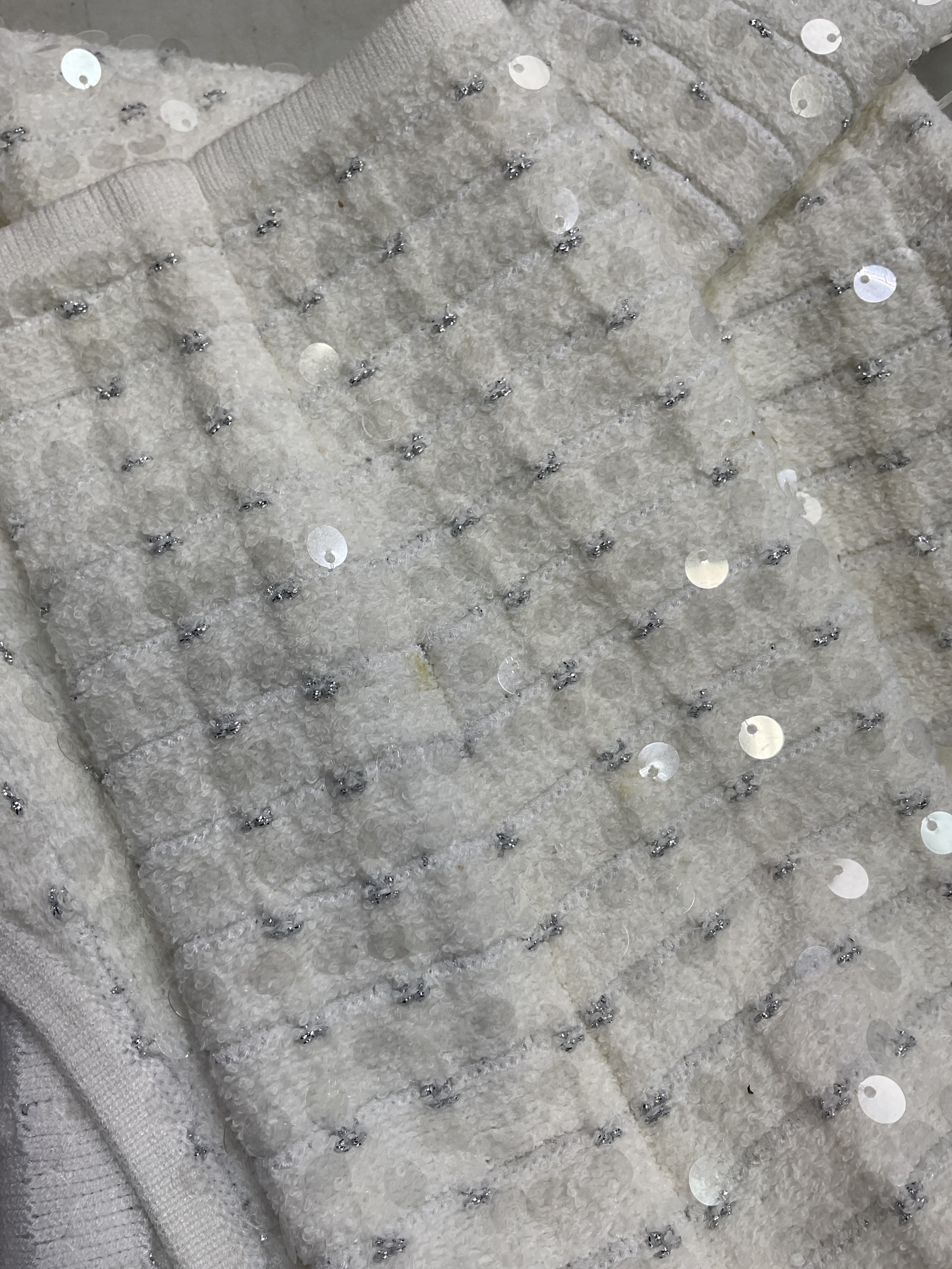 Sequin Knit Cardigan - Image 3