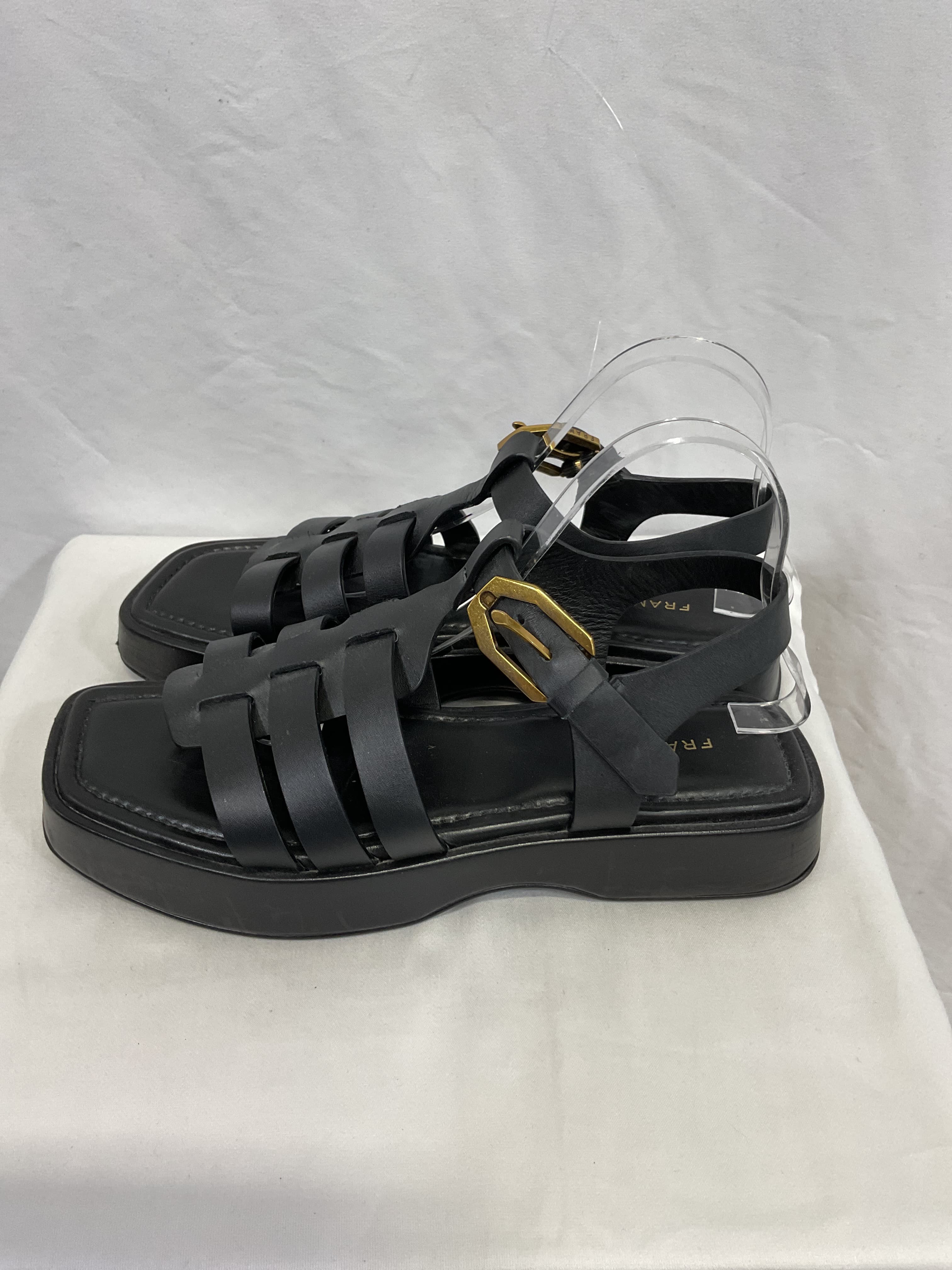 FRAME Leather Fisherman Sandal - Image 3