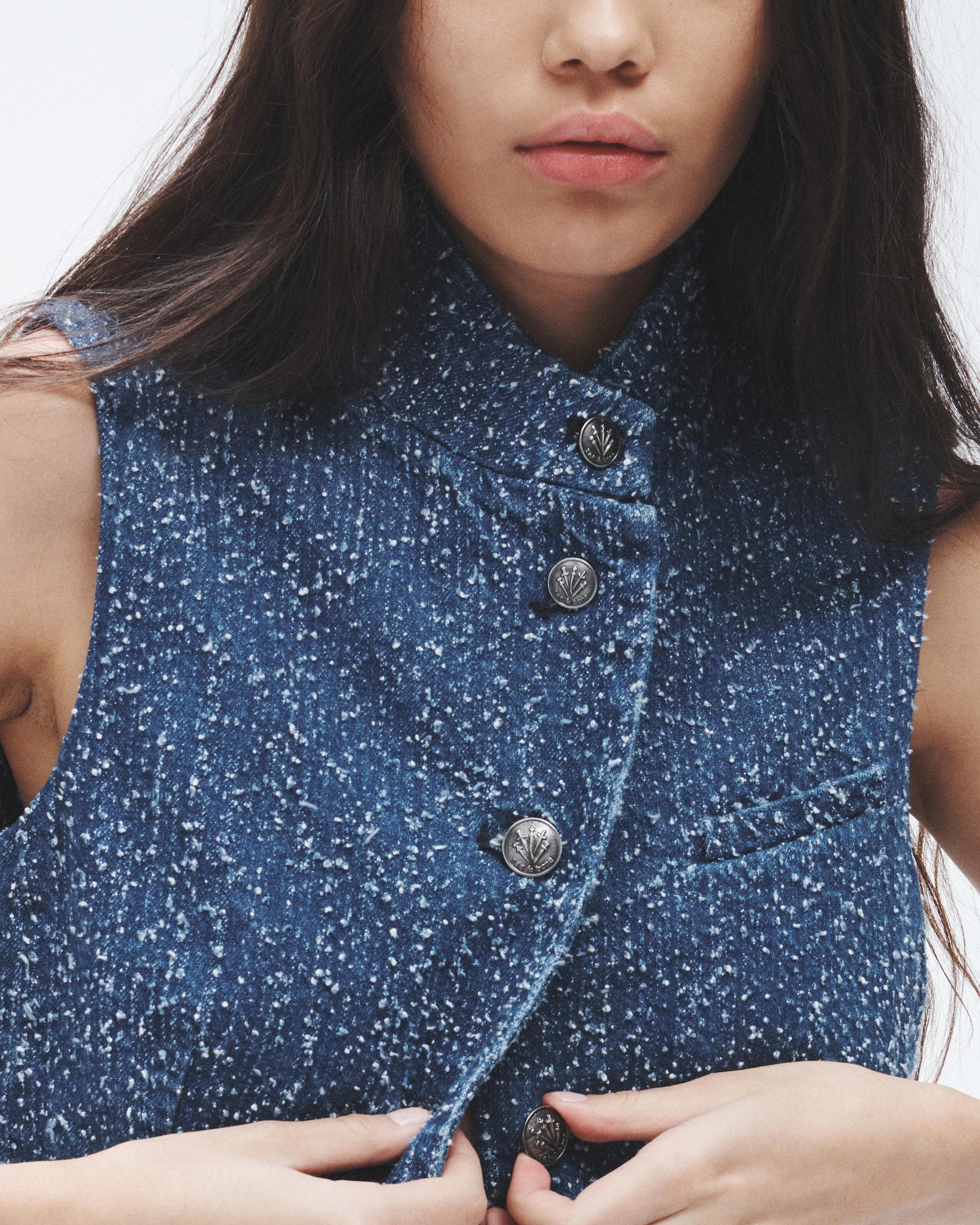 Slade Denim Vest - Image 1
