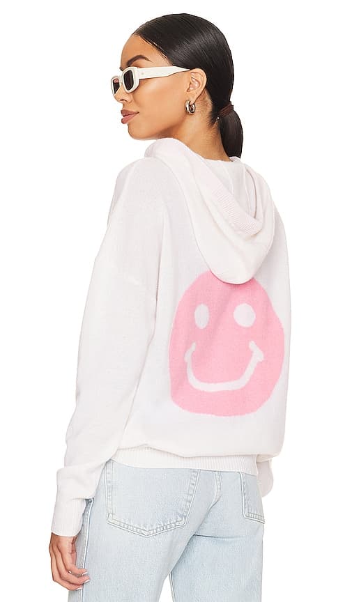 Smiley Sweatshirt In Cloud - Image 2