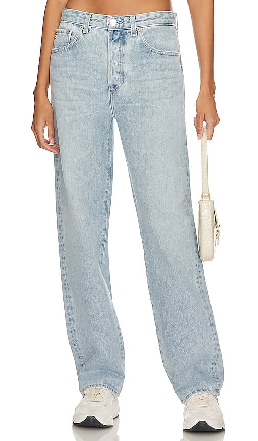 Ag Jeans X Emrata Clove Relaxed Vintage Straight Jean In Tri-State - Image 2