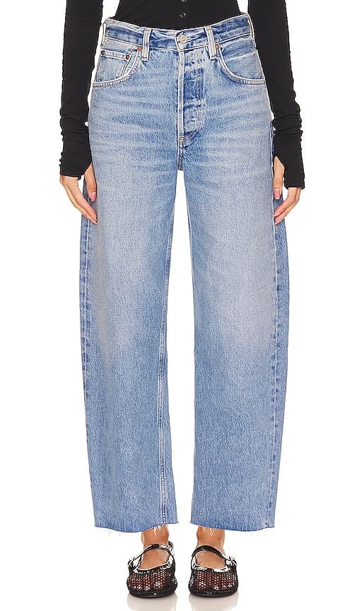 Ayla Undone Hem Crop In Sodapop - Image 2