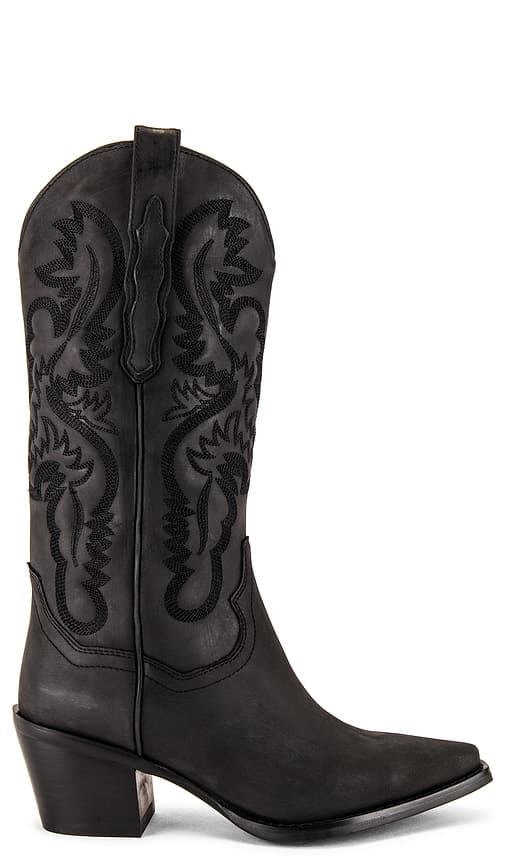 Dagget Boot In Black Washed - Image 2