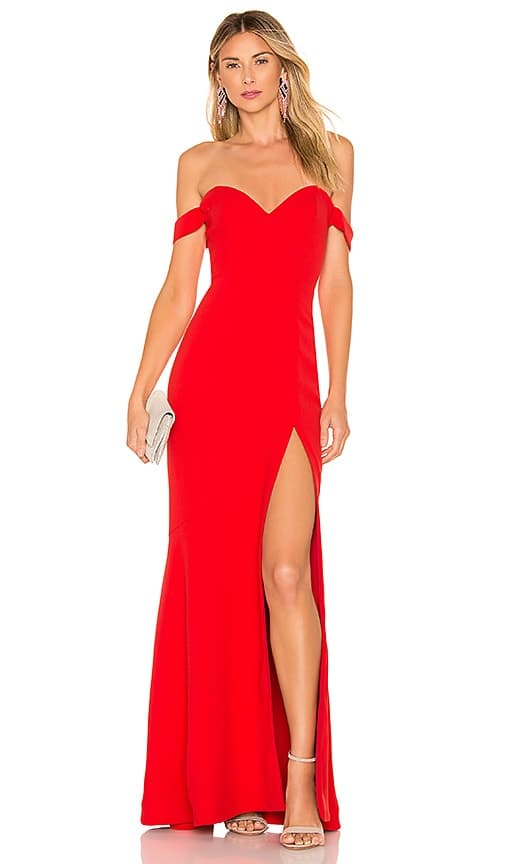 Maracuya Gown In Red - Image 2