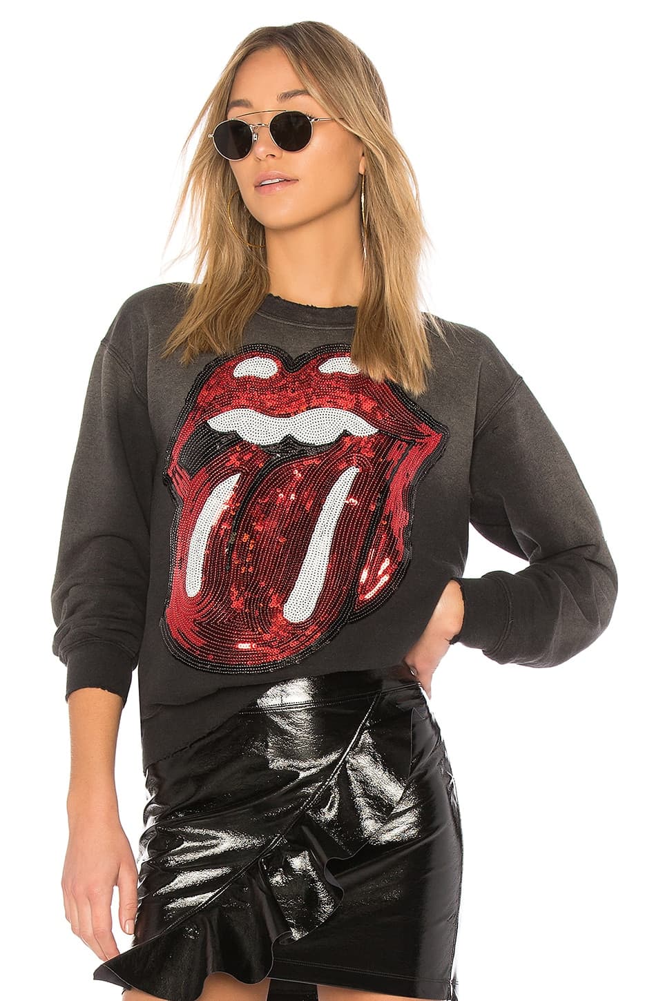 Rolling Stones Sequins Sweatshirt - Image 1