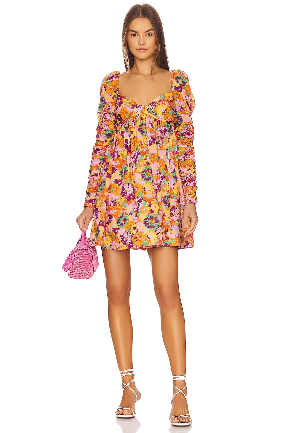 Twist Front Mini Dress - Image 2