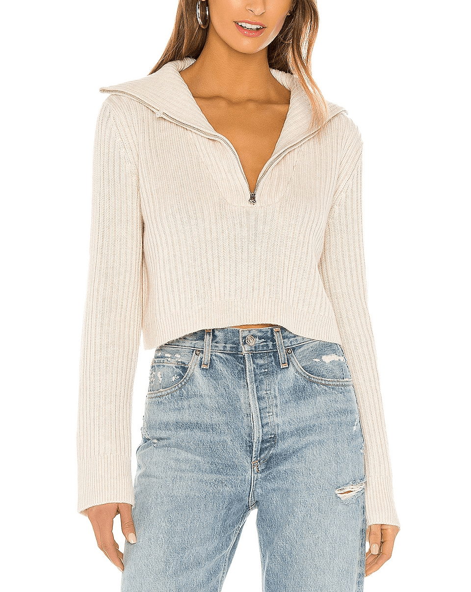 Lovelle Zip Up Sweater - Image 2