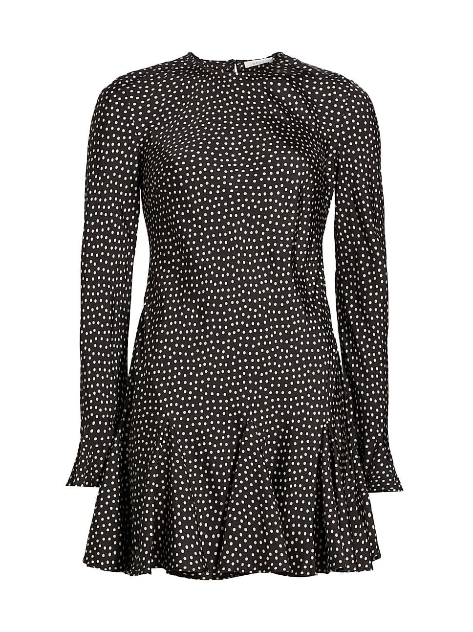 Sansa Silk-Blend Polka Dot Dress - Image 2