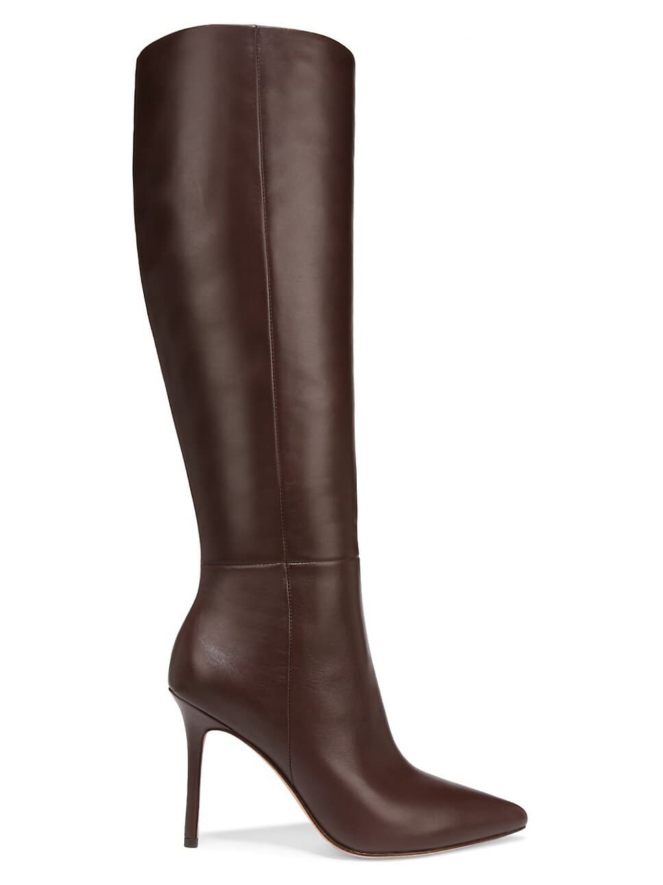 Lisa Leather High-Heel Boots - Image 1