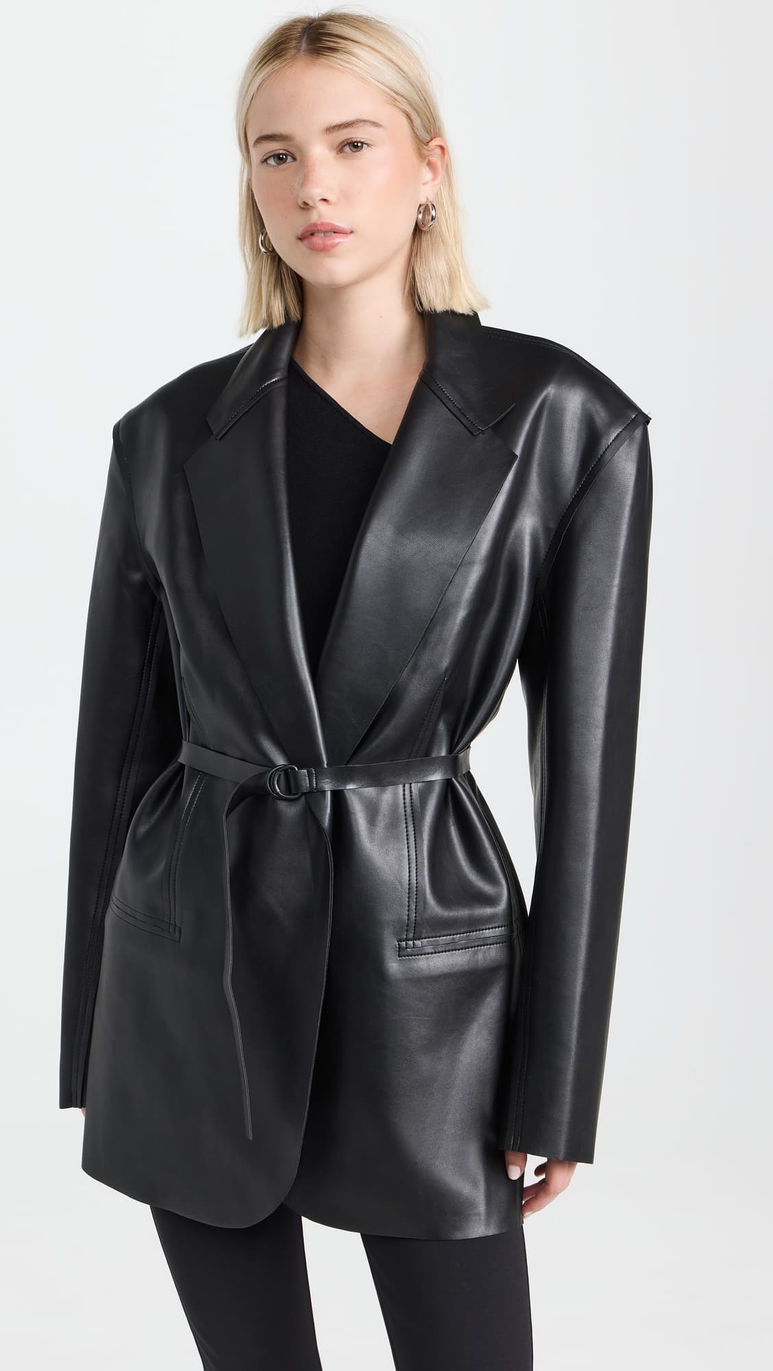 Oversized Single Breasted Jacket - Image 2