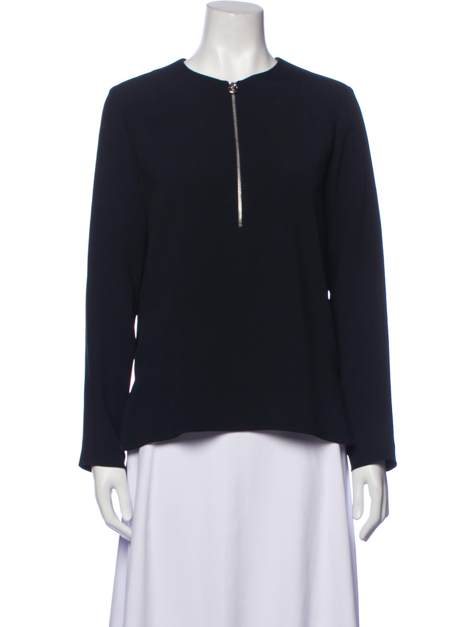 Crew Neck Long Sleeve Sweatshirt - Image 1