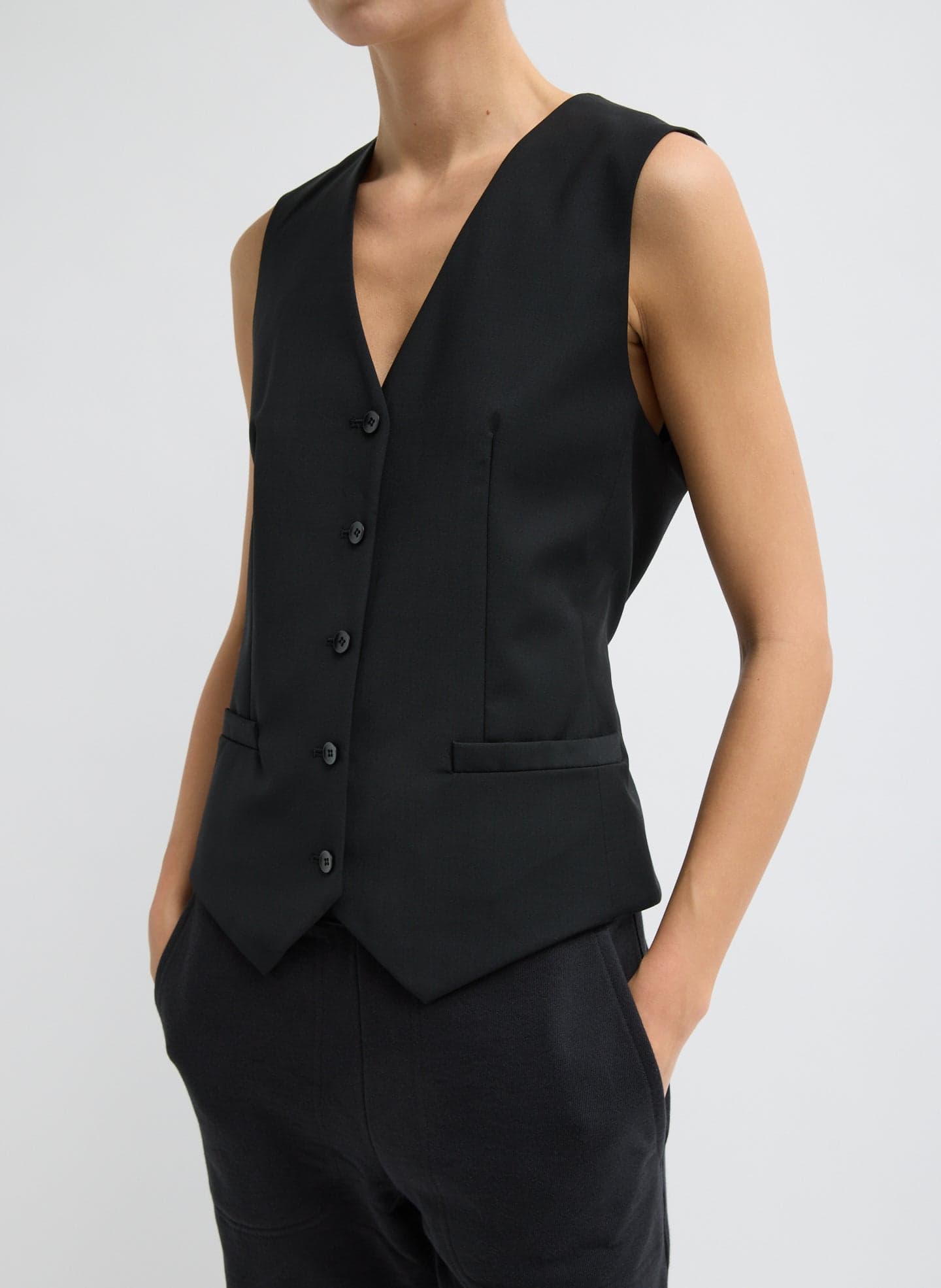 Tropical Wool Vest - Image 1
