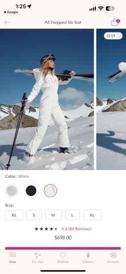 Free People Ski Suit - All Prepped Ski Suit - Image 3