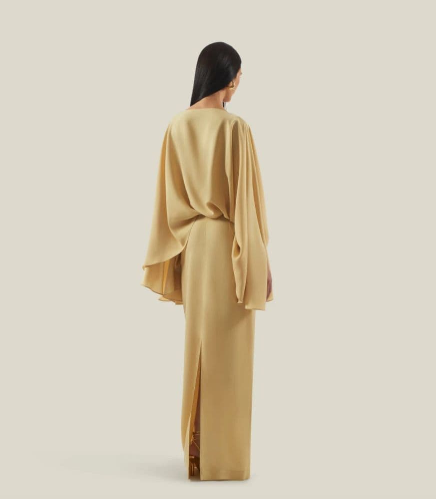 Taller Marmo Eolia Dress in Pergamena - Image 2