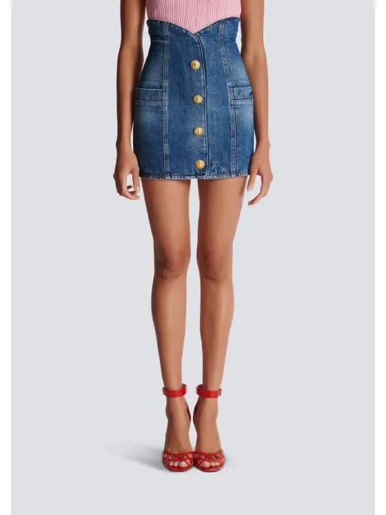 Balmain Skirt hi waisted - Image 2
