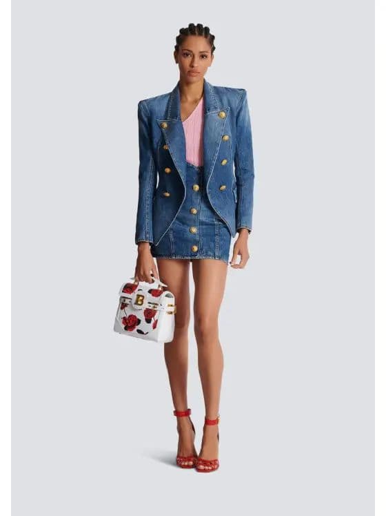 Balmain Skirt hi waisted - Image 5