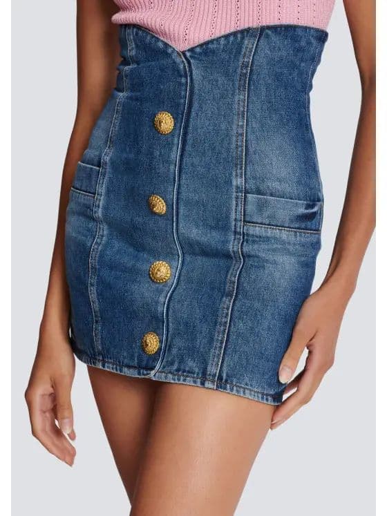 Balmain Skirt hi waisted - Image 1