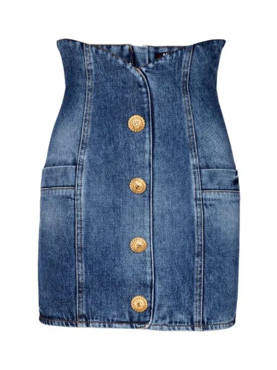 Balmain Skirt hi waisted - Image 6