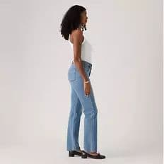 501 Levi's Curve Jeans High Rise Straight Leg - Image 3