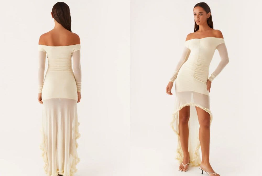 Peppermayo - September Sun Maxi Dress - Ivory - Image 3