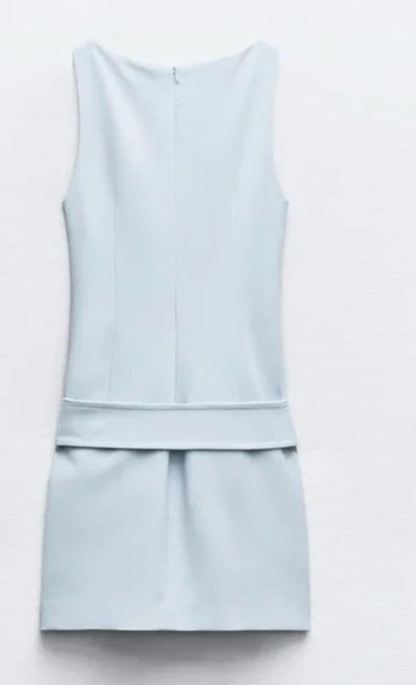 Zara Spring/Summer collection Boatneck Mini - Blue - Image 2