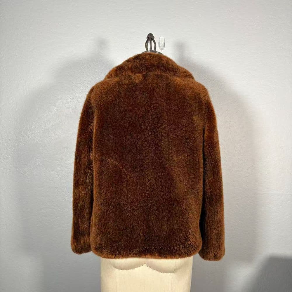 Zara Size M Faux Fur Coat - Image 2