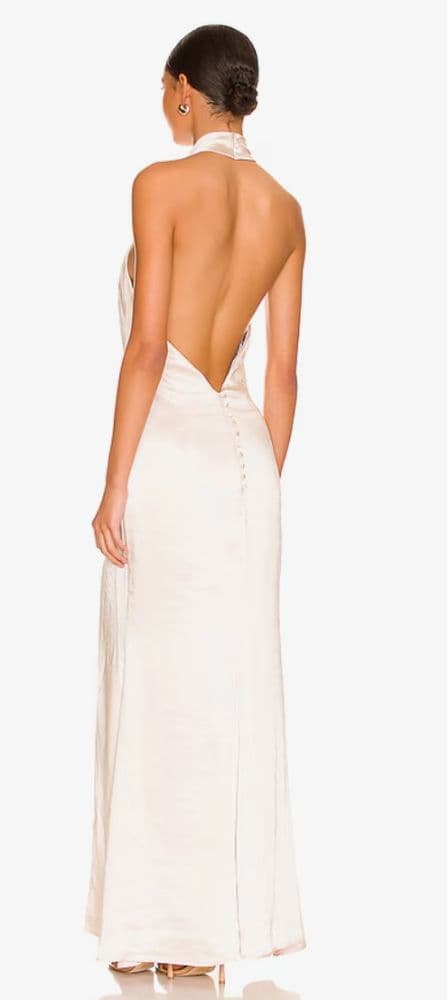 Revolve x ELLIATT Larina Maxi Dress: Champagne - Image 2