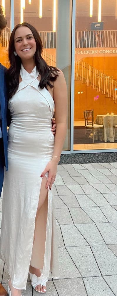 Revolve x ELLIATT Larina Maxi Dress: Champagne - Image 3