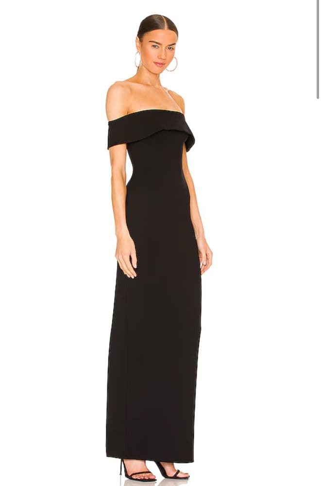 Lovers and Friends Strapless Black Maxi Dress - Image 2