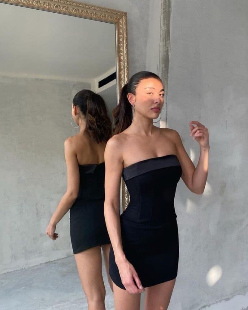 With Jean Chloe Corset Dress - Image 4