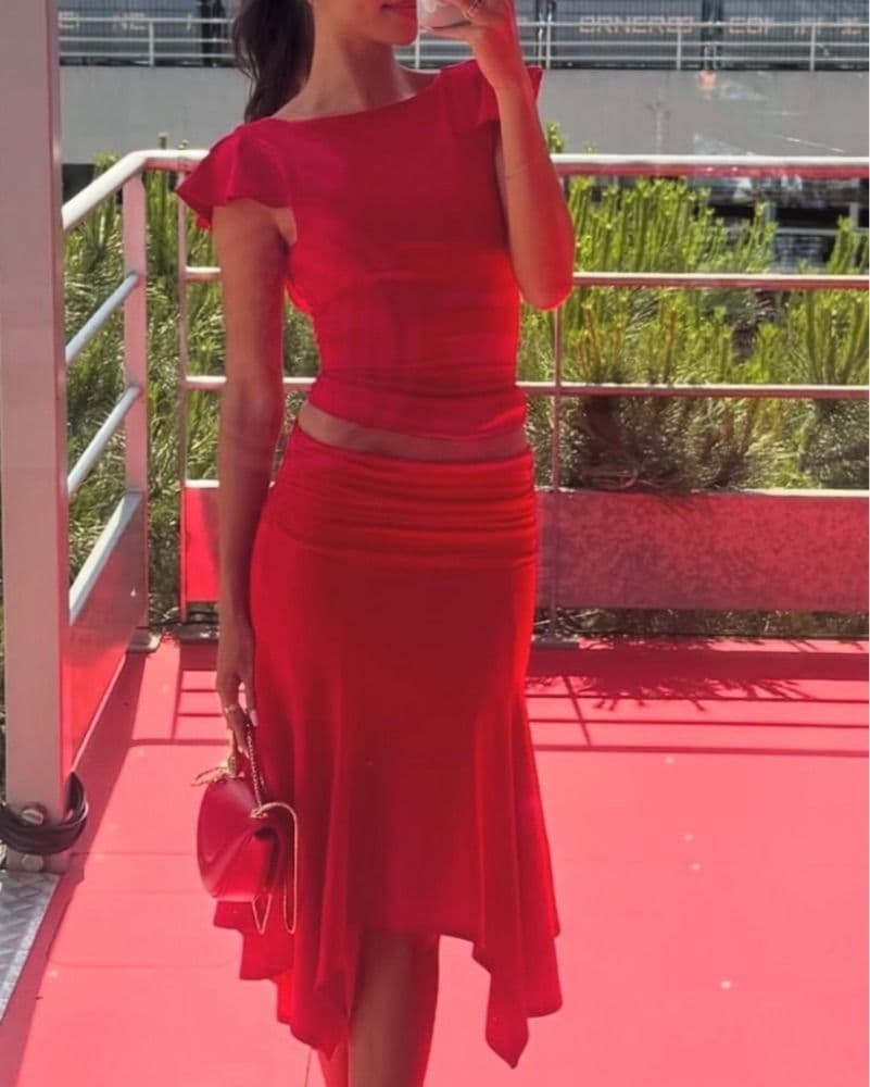 Guizio Red Soffiano Set - Image 1