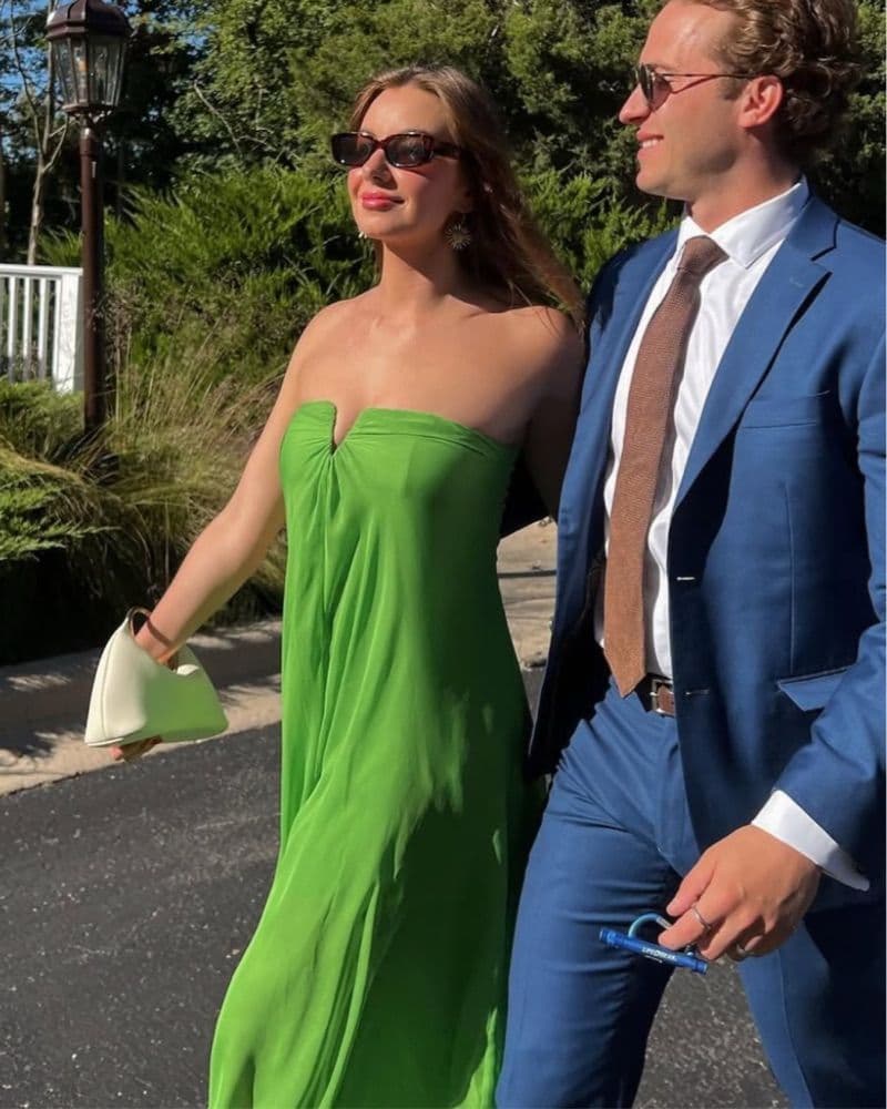 Cult Gaia Janelle Gown in Fern - Image 4