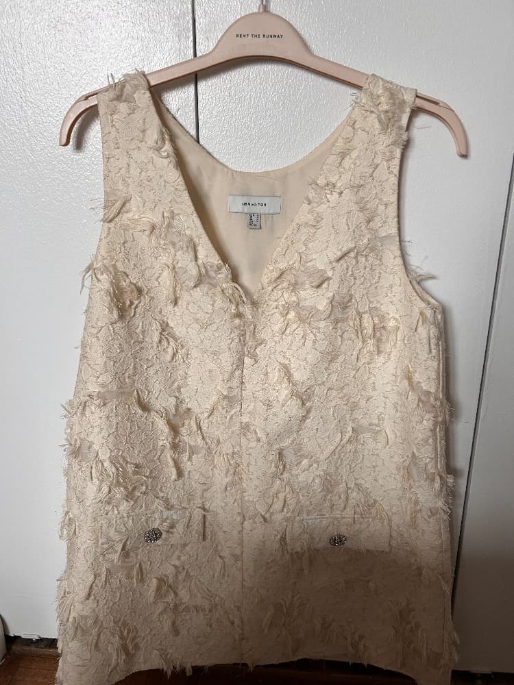 H&M cream Summer dress - Image 1