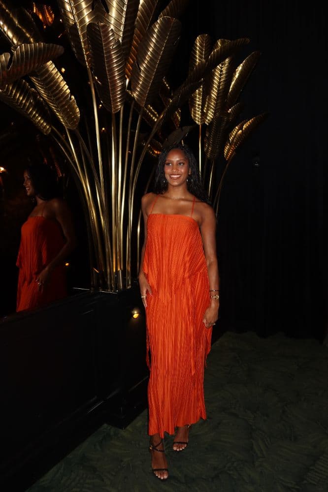 ASOS Burnt Orange Dress - Image 1