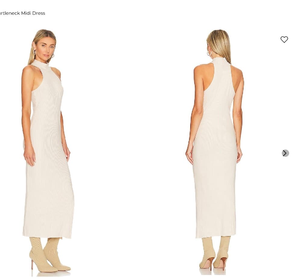 Turtleneck Midi Dress The Range brand - Image 2